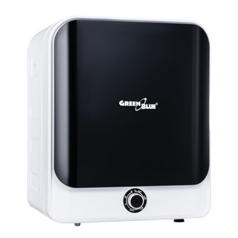 Green Blue GB415 Elektrischer Wäschetrockner | 3 kg Füllgewicht | Einstellbare Trockenzeit 20-180 Minuten | 830 W Leistung | Ablufttrockner für Kleidung | Freistehend oder Wandmontage