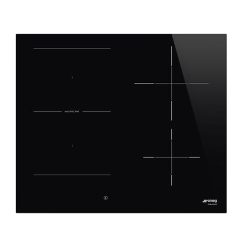 SMEG SI1M4644D, UNIVERSAL-Induktionskochfeld, Black glass