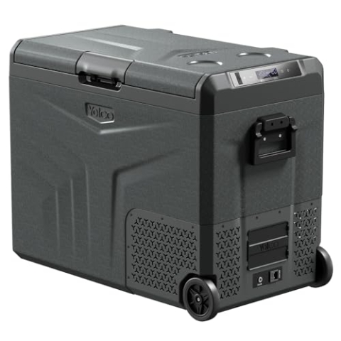 Yolco TCX60 CARBON, Tragbarer Kompressor -Kühlschrank, Black