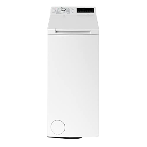 Bauknecht WMT Eco Smart 6513 Z C Toplader-Waschmaschine / 6,5 kg / 1200 UpM/Antiflecken-Programm/FreshFinish/ZEN Technology/Startzeitvorwahl/SoftOpening/Kurz 30'/ 15° Green& Clean, Weiß, 6.5 kg