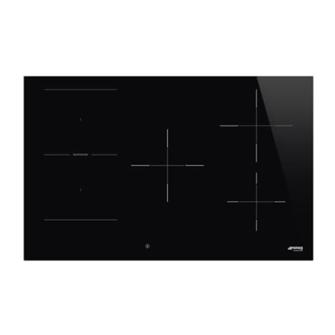 SMEG SI1M4854D, UNIVERSAL-Induktionskochfeld, Black glass