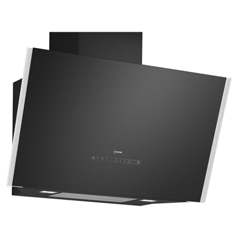 NEFF D98IPT2S0, N 90, Smarte Wandesse, Dunstabzugshaube zur Wandmontage, 90 cm breit, Made in Germany, Efficient Drive, Automatischer Luftsensor, Kochfeldbasierte Haubensteuerung, Touch Control