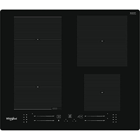 Whirlpool WF S7560 NE schwarz Einbauplatte 60 cm Induktionskochfeld 4 Zonen