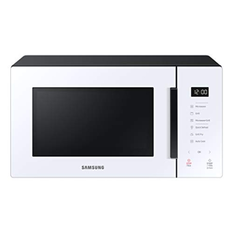 Samsung MG23T5018CW/EC Microondas Con Grill 23L 800W Cristal Blanco