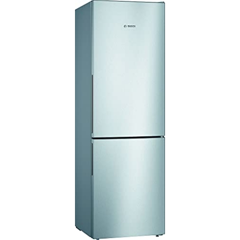 Bosch KGV36VLEA Serie 4 Kühl-Gefrier-Kombination, 186 x 60 cm, 214 L Kühlen & 94 L Gefrieren, VitaFresh längere Frische, LowFrost seltener abtauen, LED-Beleuchtung gleichmäßige Ausleuchtung