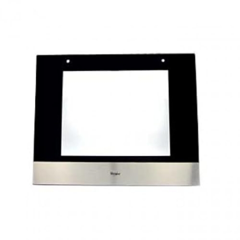 Whirlpool Original Außenglas für Backofen, Herd, 20 x 595 x 482 mm, Stahl (Stainless Steel), Glas, Ofentür, Backofen
