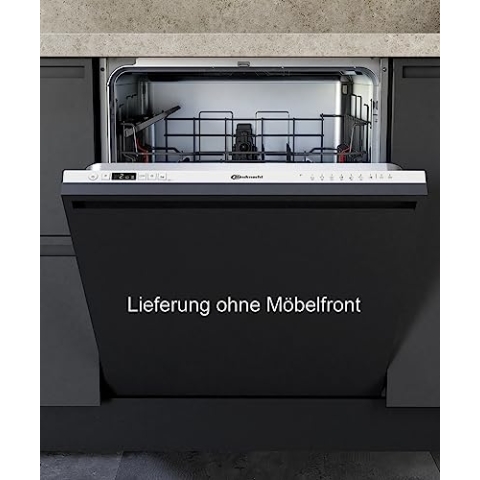 Bauknecht B2I HD526 A Vollintegrierbarer Geschirrspüler/60 CM/Hygiene-Programm/Vollwasserschutz/Startzeitvorwahl/ Selbstreinigungsprogramm