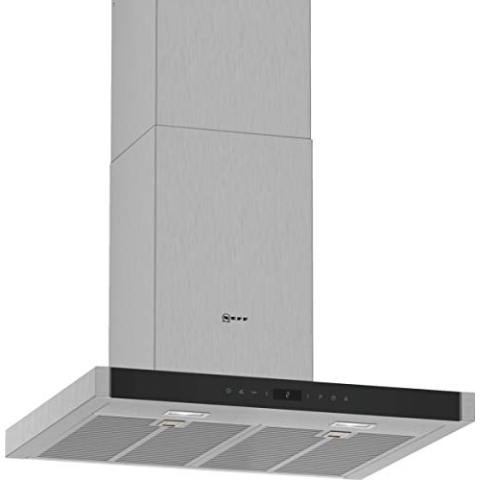 NEFF D65BMP5N0 Dunstabzugshaube N70, 60cm, Abluft oder Umluft, Energieeffizienz A, Edelstahl
