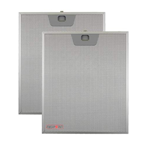 2 x Alufilter für Faber Dunstabzugshaube, 253 x 300 x 8 mm