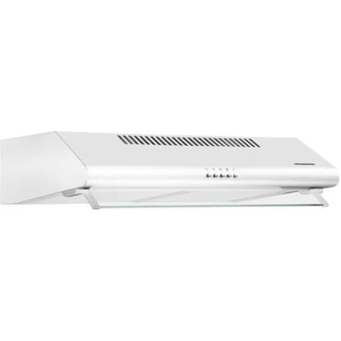 HEINNER CH-400 Unterbau-Dunstabzugshaube 60 cm, 326,4 m³/h, 3 Positionen Doppelmotor, weiß