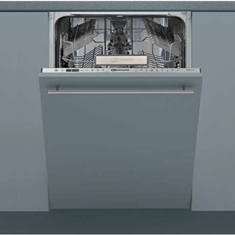 Bauknecht BSIO 3T223 PE X Vollintegrierter Geschirrspüler/ 45 cm Breite/ PowerClean / Hygieneprogamm / MultiZone / Vollwasserschutz