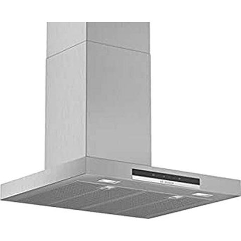 Bosch DWB67IM50 Serie 4 Wandesse, 60 cm breit, Um- & Abluft, Made in Germany, LED-Beleuchtung gleichmäßige Ausleuchtung, DirectSelect intuitive Bedienung, 3 Leistungs- & 1 Intensivstufe