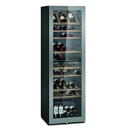 SIEMENS KW36KATGA iQ500 Weinkühlschrank, 186 x 60 cm, 199 Flaschen, Temperatur: 7-19 °C, Zwei separat gesteuerte Temperaturzonen, 370 L
