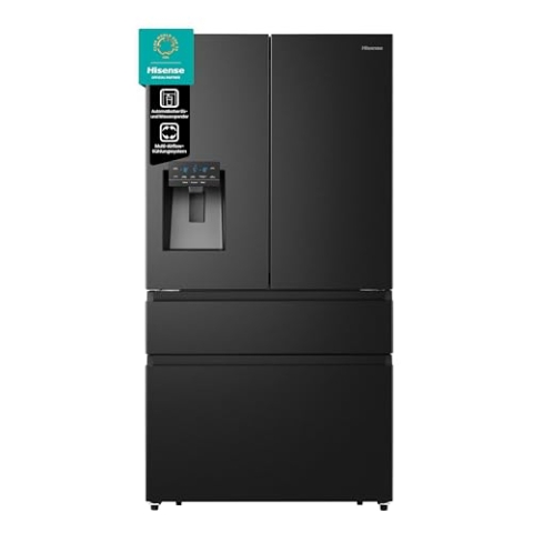 Hisense RF728N4SBFE French Door, MultiAirFlow, WiFi, digitale Steuerung, 560L Volumen