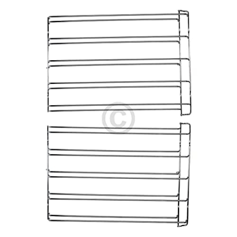 eVendix Haltegitterset 405549214/6 Links rechts für Backbleche und Roste Backofen