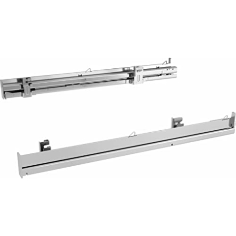 Bosch HEZ638000 Zubehör für Backöfen, Teleskopauszug 1-fach ebenenunabhängig, Edelstahl, Made in Germany