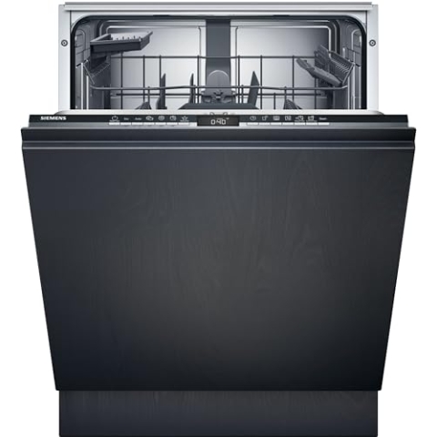 Siemens SN63EX02AE Geschirrspüler iQ300, vollintegrierte Spülmaschine mit Besteckkorb, 60 cm, HomeConnect, varioSpeed Plus, infoLight, flexKörbe, Favorit