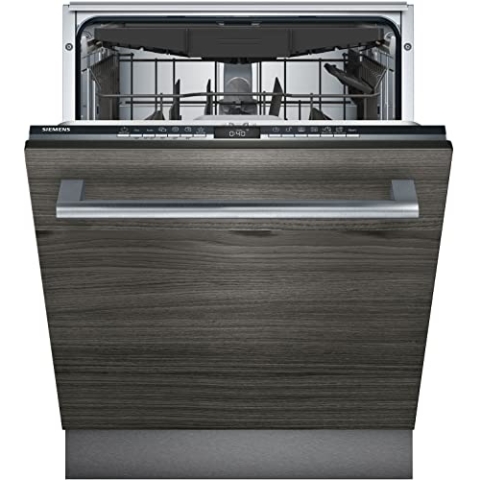 Siemens SN63EX14VE, iQ300 Smarter Geschirrspüler, Vollintegrierte Spülmaschine mit Besteckschublade, 60 cm, Auto Türöffnung dank autoOpen dry, Besonders leise durch iQdrive-Motor, infoLight aquaStop