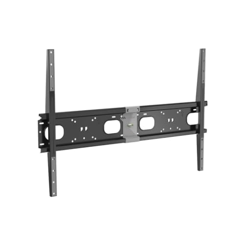 Meliconi, Slimstyle Extra 900F, TV-Wandhalterung 65''-120'', Feste TV-Halterung, VESA 300-400-500-600-900, Maximale Belastbarkeit 100kg, Auch für Gipskartonwände geeignet, Made in Italy