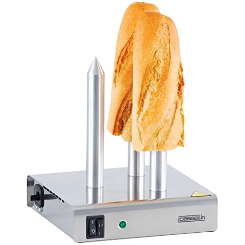 Casselin 3611630001229 Hot-Dog Spiesstoaster 3, 18/8 Stainless Steel
