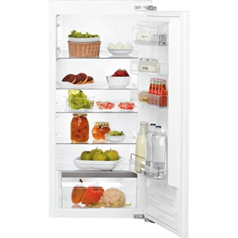 Bauknecht KSI 12VF2 Einbau-Kühlschrank (Nische 122) / Gesamtnutzinhalt: 209 Liter/ Abtauautomatik im Kühlteil / Elektronische Temperaturregelung / Elektronische Steuerung über LED Display