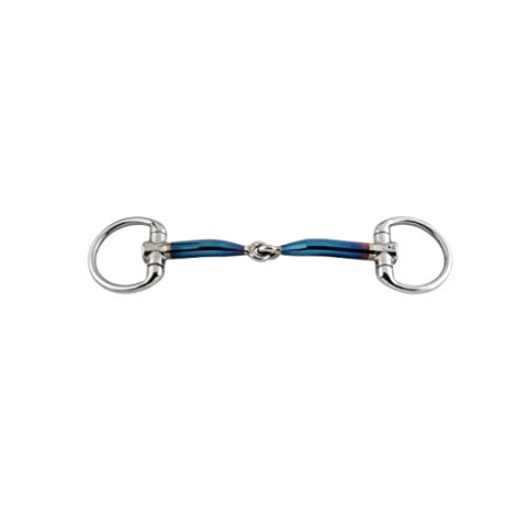 Trust Sweet Iron-eggbut bradoon-jointed-12mm Olivenkopfgebiss Unterlegtrense Einfach gebrochen 11,5 cm