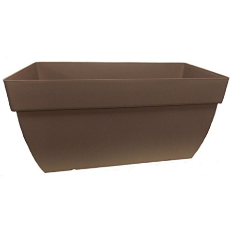 CAPRI XL PLANT BOX 100CM TAUPE