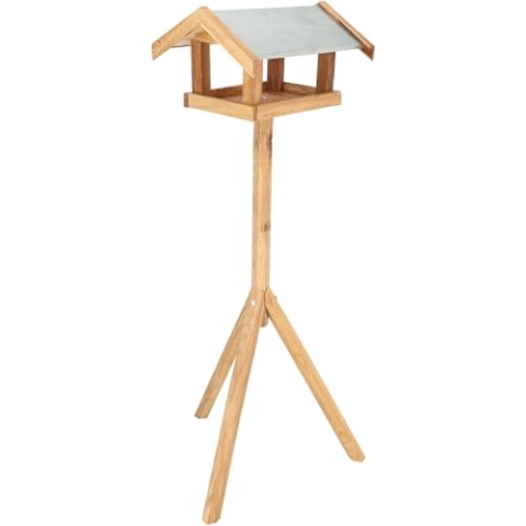 Esschert Design Vogeltisch, rechteckig, Eiche