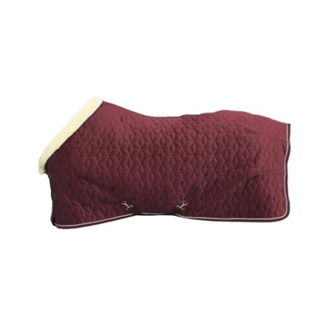 Kentucky - Stalldecke Velvet - 160g Rot - 160/213