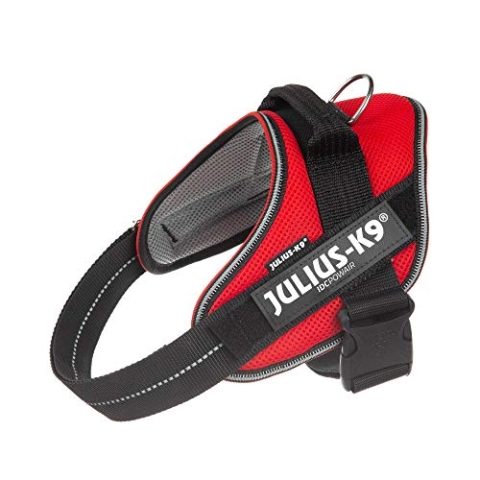 Julius-K9, IDC Powair Hundegeschirr, Größe: M / 0, Rot
