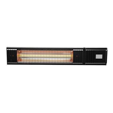 HOME It® Infrarotstrahler Terrasse | 2000W Heizstrahler Infrarot Wandmontage mit WiFi & App-Steuerung, 9 Heizstufen, IP65 Wasserschutz, Fernbedienung & Timer, Ideal für Balkon & Outdoor