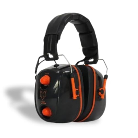 Fuxtec FM Radio Gehörschutz orange/schwarz