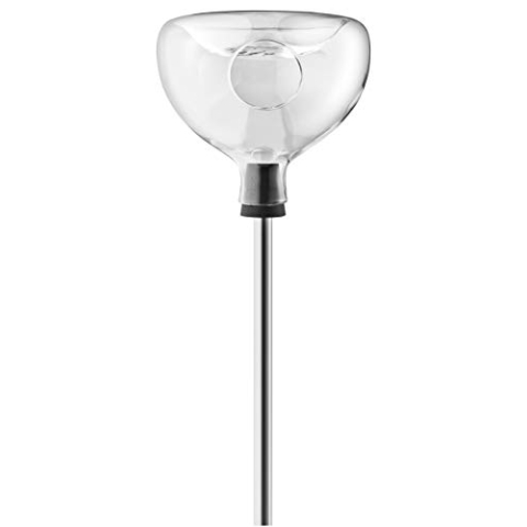 Eva Solo | Bird Bath and Feeder | Sculptural Design for The Garden | Glass, Silicone Rubber and Stainless Steel