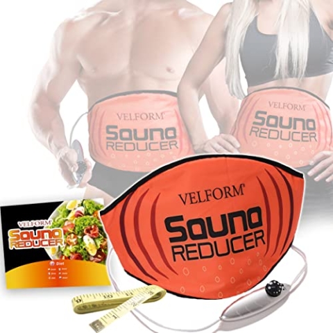 Bauchweggürtel mit Wärme SAUNA REDUCER, Fat Reducer System Schlankheitsmaschine Taille Schlankheitsmaschine Bauch Bauch Oberschenkel Hüften Home Fitness Einfache und schnelle Schlankheitsübungen
