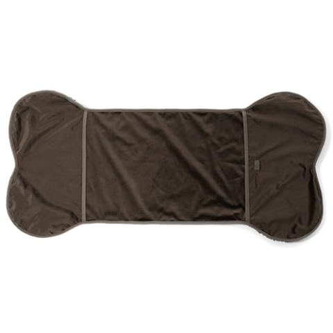 bo&flash Hundehandtuch Key West in Taupe 50 x 105 cm – super saugfähiges & kuscheliges Hunde Handtuch für Hunde jeder Größe – pflegeleichtes & schadstofffreies Handtuch für Hunde