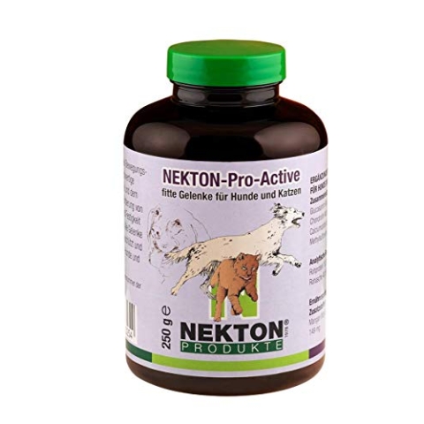 NEKTON-Pro-Active | Zur Unterstützung für den Bewegungsapparat von Hunden und Katzen | Made in Germany (250g)