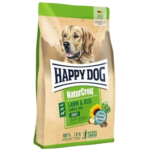 Happy Dog NaturCroq Lamm & Reis Trockenfutter | 11 kg