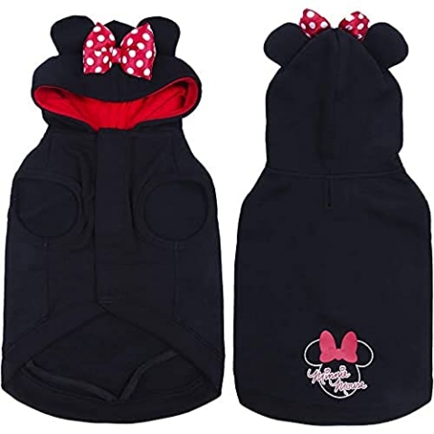 CERDÁ LIFE'S LITTLE MOMENTS unisex-child | - Forfanpets Disney Minnie Mouse Hundekleidung Pullover Hund mit Offizieller Lizenz, Mehrfarbig, M EU