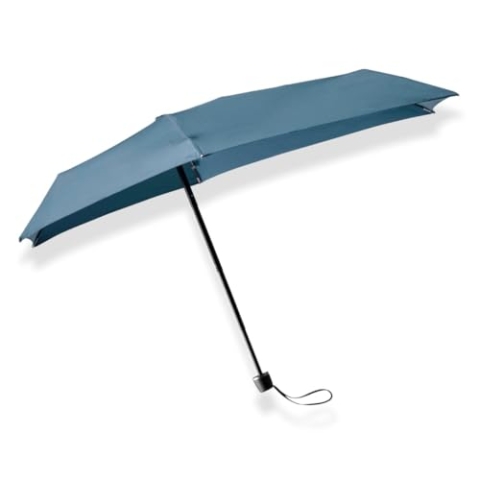 senz ° micro foldable storm umbrella elemental blue