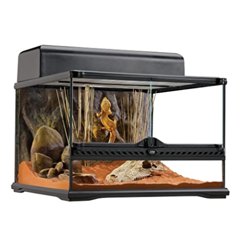 Exo Terra Terrarium aus Glas, mit einzigartiger Front Belüftung, 45 x 45 x 30cm