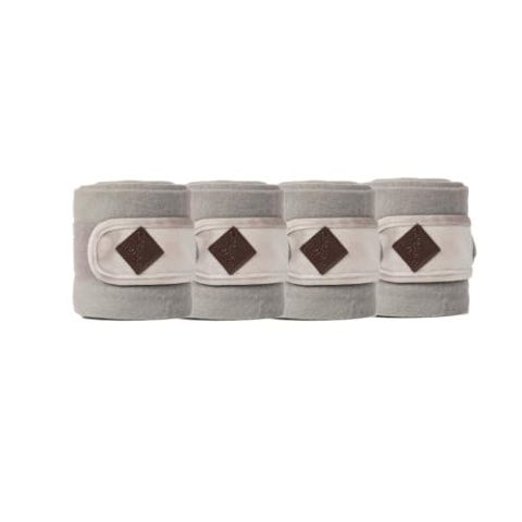 Kentucky Horsewear Fleecebandagen Basic Velvet, Farbe:beige