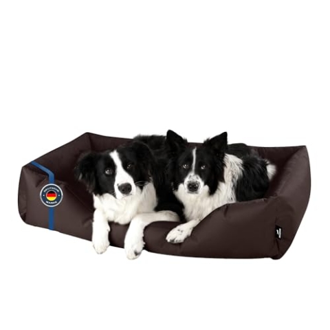 BedDog Hundebett Zara, Hundekissen mit abziehbaren waschbaren Bezug, Hundekorb, Hundesofa, für große Hunde, XXXL