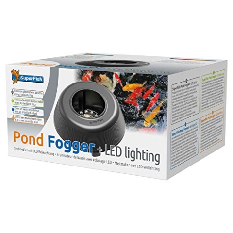 Superfish schwimmender Teich Nebler mit LED - Pond Fogger