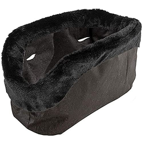 Ferplast Warm With-Me Ferplast äußere Plüsch Tasche Abdeckung schwarz