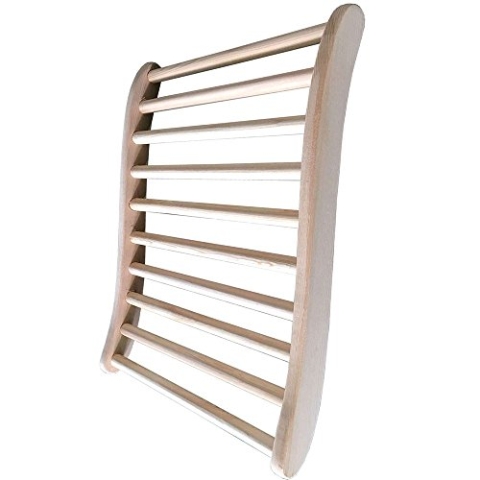 Home Deluxe - Sauna Rückenlehne VITA - 1 Stück - Maße 49 x 40,5 x 5,5 cm I Rückenlehnen Sauna Zubehör