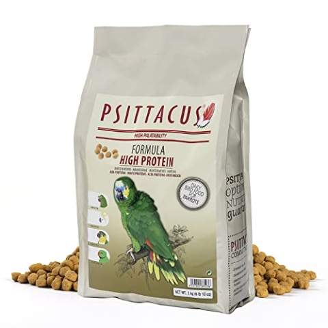 Psittacus - Futter für Papageien, hoch, Protein, 3 kg