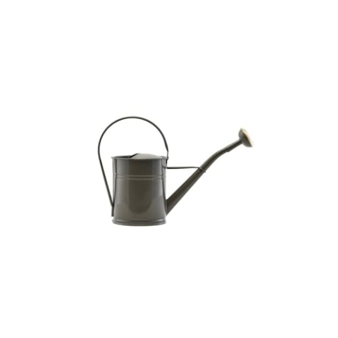 House Doctor 203230201 Gießkanne, Water, Grau, l: 36 cm, b: 13.5 cm, h: 25 cm, 2 L, Baumwolle, Polyester, Kunstseide, PE-Beschichtung