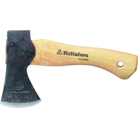 Hultafors Mini-Axt (500 g Kopf, Handgeschmiedet, aus schwedischem Qualitätsstahl, Griff aus Holz) 480287