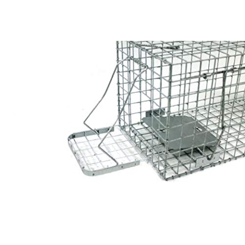 Holtaz Super Starke Falle Marderfalle Katzenfalle Fuchsfalle Biberfalle Tierfalle Kastenfalle Drahtfalle Größe: 105x34x42cm Mit Extra Köder