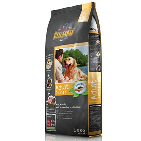 Belcando Adult Dinner [15 kg] Hundefutter | Trockenfutter für Hunde | Alleinfuttermittel für ausgewachsene Hunde Aller Rassen ab 1 Jahr